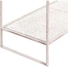 Beliani Gėlių stovas LUPINE 62 cm smėlio spalvos metalinis