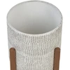 Beliani Gėlių vazonas ant kojelių PINSAPO Metal 30 cm pilkas