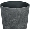 Beliani Gėlių vazonas CAMIA 43 cm, juodas