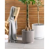 Beliani Gėlių vazonas DARIA 30 cm smėlio spalvos