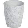Beliani Gėlių vazonas NAXOS 44 cm pilkas