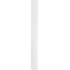 Beliani Gėlių vazonas su kojelėmis HYBRIDUM Metalinis 33 cm Baltas