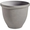 Beliani Gėlių vazonas TESALIA 49 cm pilkas