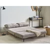 Beliani Ištiessama sofa 3 asmenims JERSLEV Pilka
