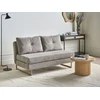 Beliani Ištiessama sofa 3 asmenims JERSLEV Pilka