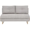 Beliani Ištiessama sofa 3 asmenims JERSLEV Pilka