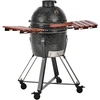 Beliani KAMADO anglinė kepsninė keramikinė juoda
