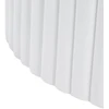 Beliani Kavos staliukas POZZA 117 cm 117 cm baltas
