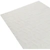 Beliani Kilimas ANTERO perlaužta balta 160 × 160 cm