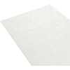 Beliani Kilimas ANTERO, sulaužyta balta spalva, 80 × 300 cm