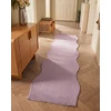 Beliani Kilimas DAWA šviesiai violetinis 80 x 300 cm