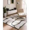 Beliani Kilimas HARTZ pilkas / baltas 160 x 230 cm