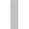 Beliani Kilimas KEVIREL pilkas, 80 x 300 cm