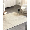 Beliani Kilimas MAVIKENT smėlio spalvos 160 x 230 cm vilnonis