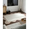 Beliani Kilimas SANGHAR smėlio spalvos 160 x 230 cm vilnonis