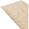 Beliani Kilimas SELVORI, smėlio spalvos, 80 × 300 cm