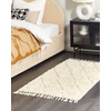 Beliani Kilimas SILCHAR smėlio spalvos 80 x 150 cm medvilninis