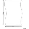 Beliani Kilimas TANGRA šviesiai smėlio spalvos 160 x 230 cm