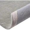 Beliani Kilimas VASCO tamsiai pilkas ø 140 cm vilnonis