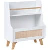 Beliani Knygų lentyna 2 lentynų JACKIT 72 cm balta