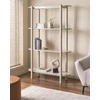 Beliani Knygų lentyna 3 lentynų GRANITY 170 cm beige