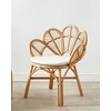 Beliani Krėslas FLORENTINE II Rattan natūralus