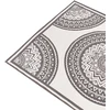 Beliani Lauko kilimas NELLORE pilkas 160 x 230 cm