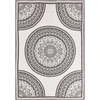Beliani Lauko kilimas NELLORE pilkas 160 x 230 cm