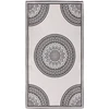 Beliani Lauko kilimėlis NELLORE pilkas 80 x 150 cm