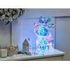 Beliani LED dekoracija PIENI elnias 35 cm spalvota