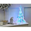 Beliani LED dekoracija UNUKA eglutė 40 cm spalvota