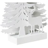Beliani LED kalėdinė dekoracija FEMAN Eglutė Elnias 36 cm balta