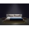 Beliani LED lova ZEN 180 x 200 cm, rudo uosio spalvos