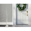 Beliani LED sodo dekoracija ALBIONI medelis 180 cm baltas