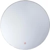 Beliani LED vonios veidrodis CALLAC 60 cm 60 cm sidabrinės spalvos