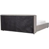 Beliani LINARDS lova 160 x 200 cm, pilka
