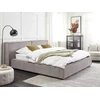 Beliani LINARDS lova 160 x 200 cm, pilka