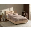 Beliani Lova Boucle ALBI 120 x 200 cm smėlio spalvos