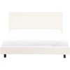 Beliani Lova Boucle ALBI 140 x 200 cm, balta