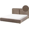Beliani Lova Boucle BAJONNA 160 x 200 cm ruda