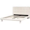 Beliani Lova Boucle CRESSAT 160 x 200 cm, kreminės baltos spalvos