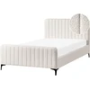 Beliani Lova Boucle LUNAN 120 x 200 cm, balta