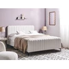 Beliani Lova Boucle LUNAN 140 x 200 cm, balta