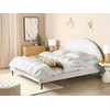Beliani Lova Boucle MARGUT 180 x 200 cm balta