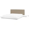 Beliani Lova Boucle ZEN 160 x 200 cm balta