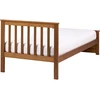 Lova Beliani Lovos rėmas OLENDON 90 x 200 cm, rudas