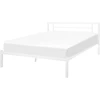 Beliani Metalinė lova CUSSET 140 x 200 cm balta
