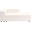Beliani Modulinė 5 vietų kampinė sofa ARDAL Boucle, balkšva, dešininė