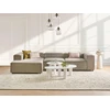 Beliani Modulinė kampinė sofa 4 asmenims ARDAL dešininė, šviesiai ruda, velvetas