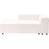 Beliani Modulinė kampinė sofa 5 asmenims ARDAL Boucle, laužyto baltumo, kairinė